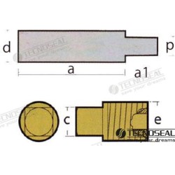 ANODO CATERPILLAR COMPLETO