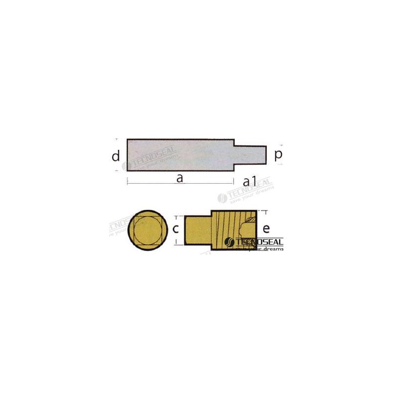 ANODO CATERPILLAR COMPLETO