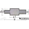 ANODO MOTOR VM DIA 14,5MM L.36