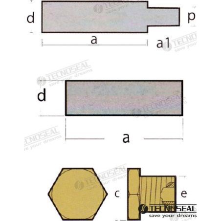 KIT ANODO FORD C/TAPON