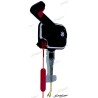 MANDO LATERAL CENTRAL NEGRO C/PARO MOTOR