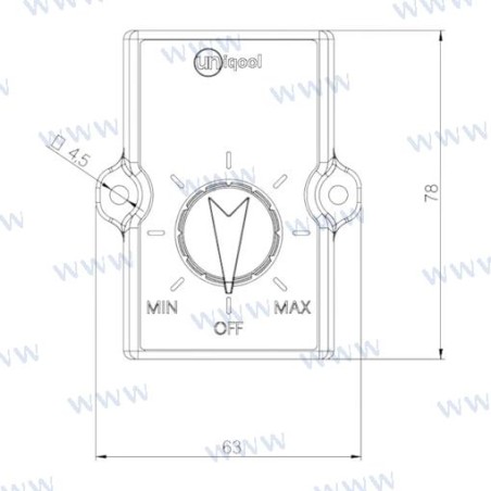 TERMOSTATO MANUAL PARA FRIGORÍFICO
