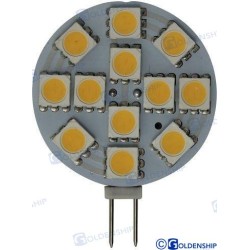 BOMBILLA G4 HORIZONTAL 12 LED 2,2W 12/30