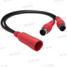CABLE Y PARA DOBLE REMOTE MC-TR