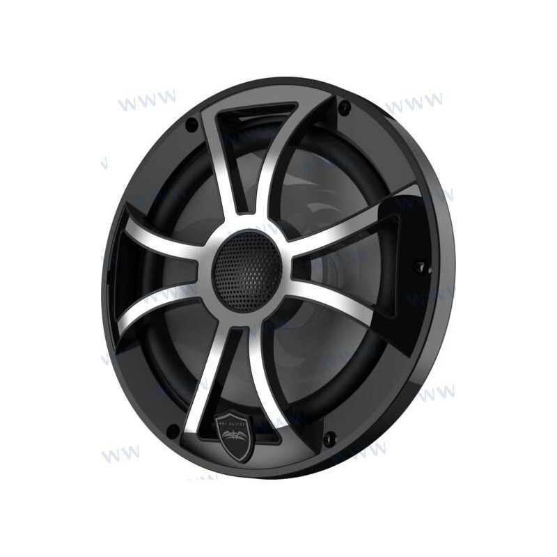 ALTAVOCES REVO 8" 6-XSW-SS NEGRO PAR