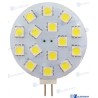 BOMBILLA G4  HORIZONTAL  15LED 3W 12/30V