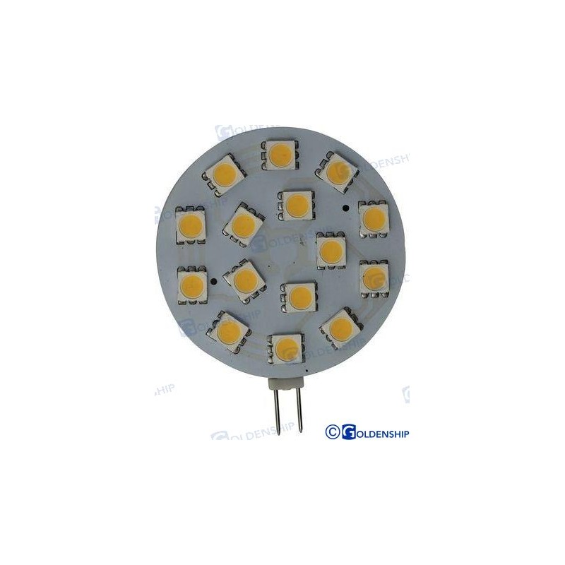 BOMBILLA G4  VERTICAL  15LED 3W 12/30V