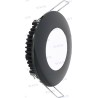 LUZ INTERIOR NICKEL NEGRA 6 W 600 LUM. 6