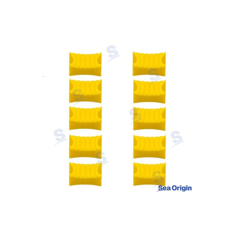 KIT CONTRETE MARCA 8MM (10) AMARILLO
