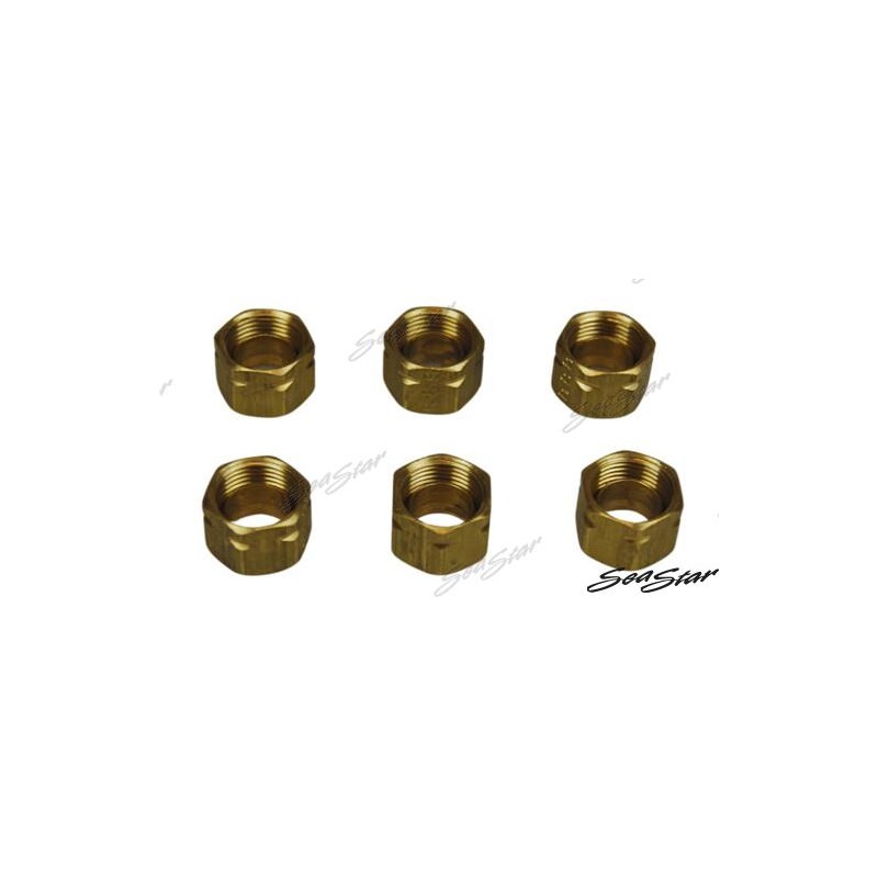 KIT 6 TUERCAS AUTOBLOCANTES BAYSTAR