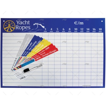 TABLON DE PRECIOS LIROS