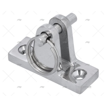 BASE PLANA C/ANGULO INOX SS316