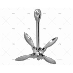 ANCLA PLEGABLE 4 KG INOX