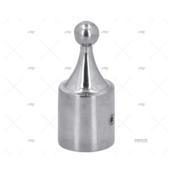 TERMINAL CAPOTA INOX TUBO 25MM