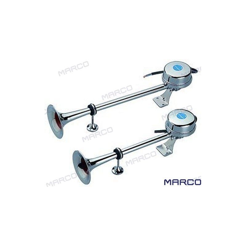 BOCINA ELECT.TROMP.DOBLE 12V.