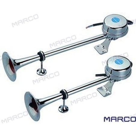 BOCINA ELECT.TROMP.DOBLE 12V.