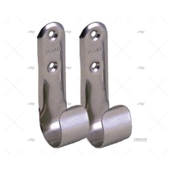 SOPORTE GANCHO INOX (2U) PERKO
