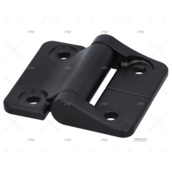 BISAGRA ASIMETRICA ALU NEGRO 3.4/2 SOUTHCO
