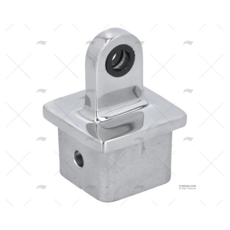 TERMINAL CUADRADO INOX SS 316 1-1/4X 1-1