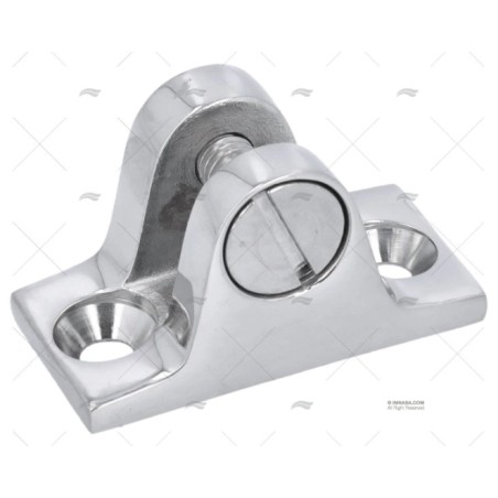 SOPORTE PLANO INOX SS 316 90º 27X54MM