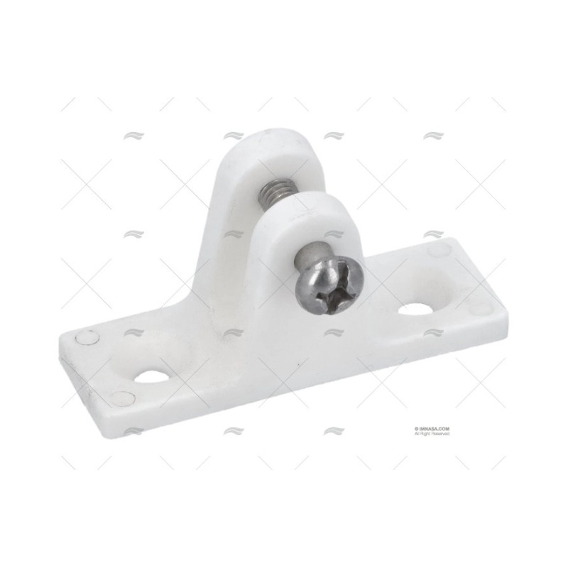 SOPORTE PLANO NYLON BLANCO 9º
