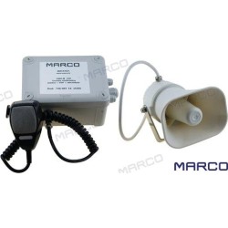 MEGAFONO ELECTRÓNICO 12V NIEBLA/VHS/MICR