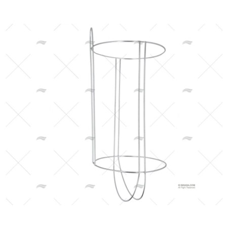 PORTA DEFENSAS 260X420-550MM INOX