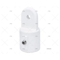 TERMINAL FIJACION ARCO TOLDO 22MM PVC