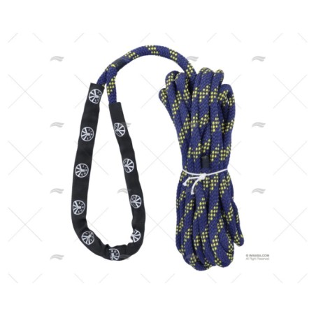 CABO HANDY ELASTIC 14MM NAVY/AMAR. 1X10M LIROS