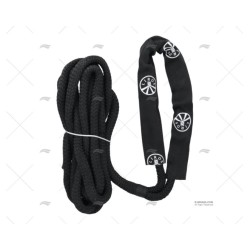 CABO HANDY ELASTIC 18MM NEGRO 1X 6M LIROS