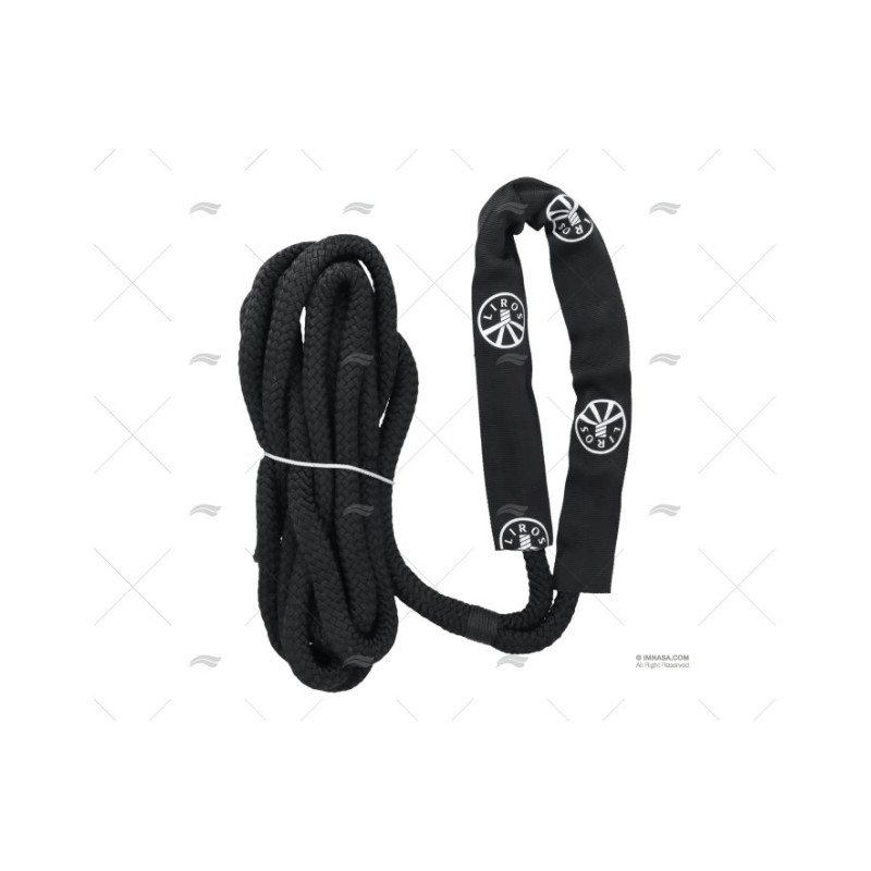 CABO HANDY ELASTIC 18MM NEGRO 1X 6M LIROS