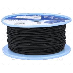 CABO SHOCK CORD 03MM NEGRO 100M LIROS