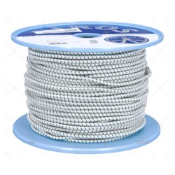 CABO SHOCK CORD 05MM BLANCO 100M LIROS