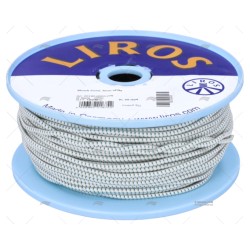 CABO SHOCK CORD 03MM BLANCO 100M LIROS