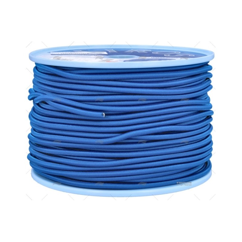 CABO SHOCK CORD 06MM AZUL 100M LIROS