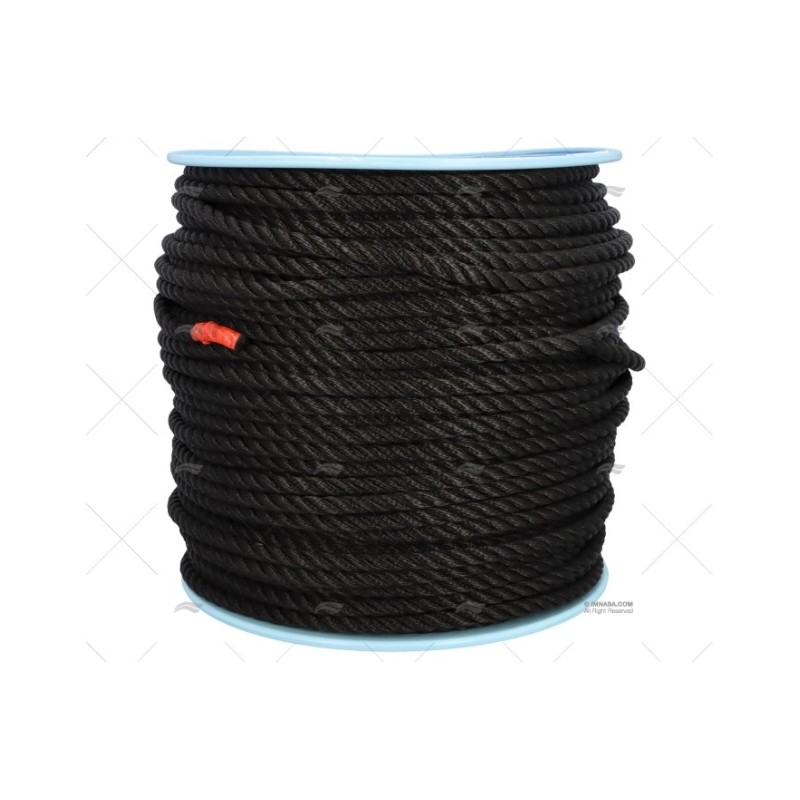 CABO LIROLEN 10MM NEGRO 200M LIROS