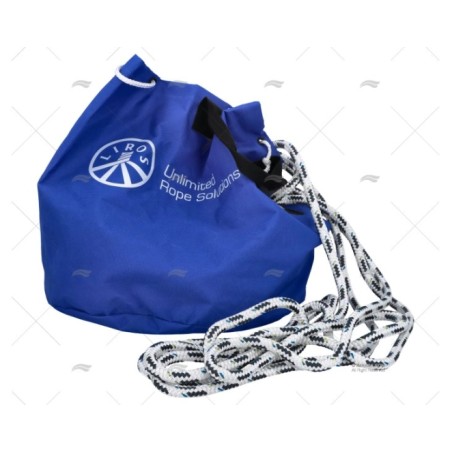 CABO HANDY ANCHOR 10MM BLANCO/AZUL 40M LIROS