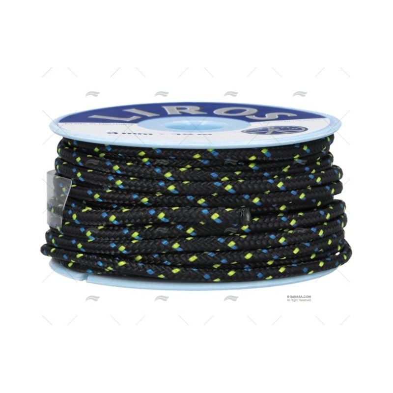 BOBINA MAGIC SPEED NEGRA 3MM 15M LIROS