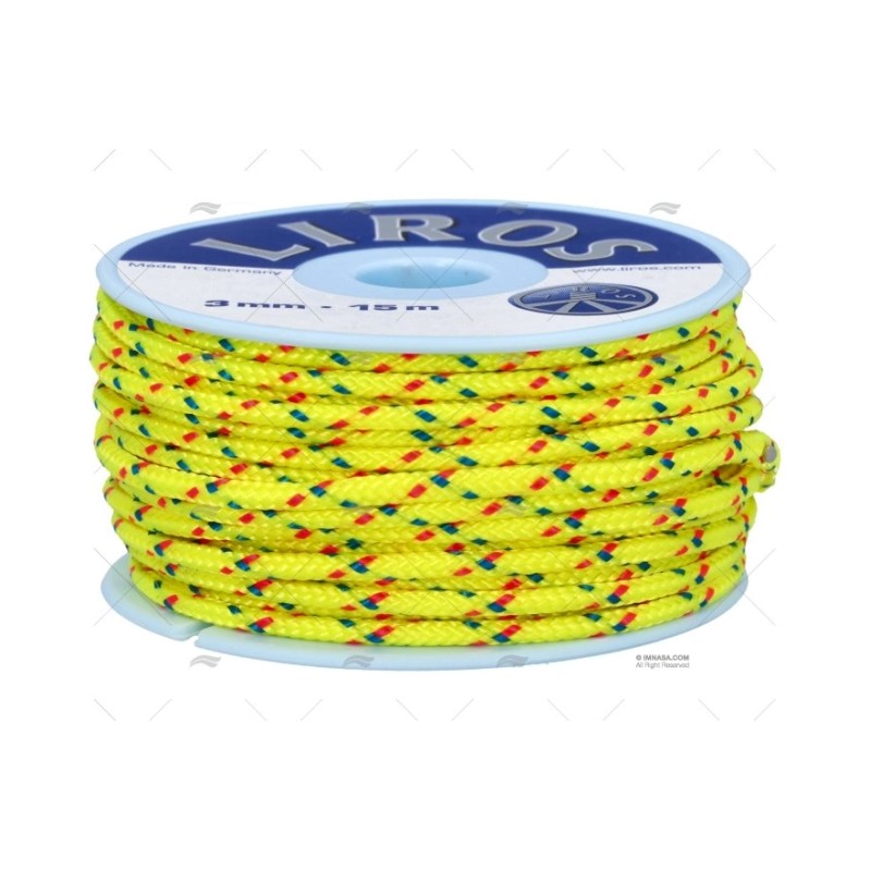 BOBINA MAGIC SPEED AMARILLA 3MM 15M LIROS