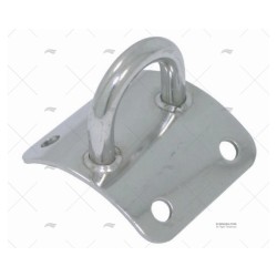 PLATINA CURVADA INOX SS 304 46X42MM MARINE TOWN