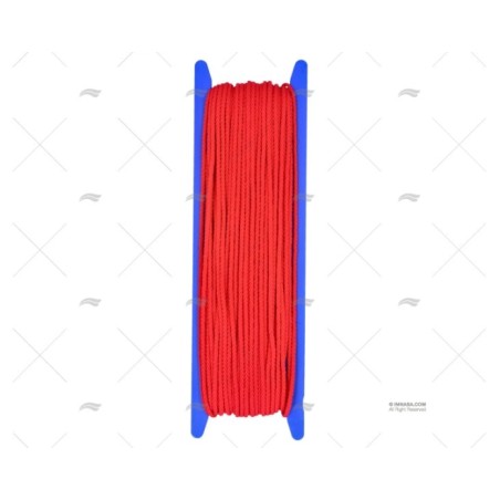CABO MULTI USO 0,3MM ROJO 50M LIROS