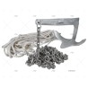 KIT FONDEO TRIDENT 10KG CADENA+CABO IMNASA