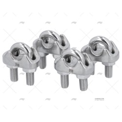 SUJETACABLES INOX 10MM (4UD)