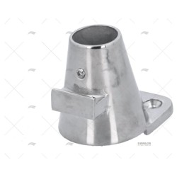 BASE CANDELERO INOX 25MM