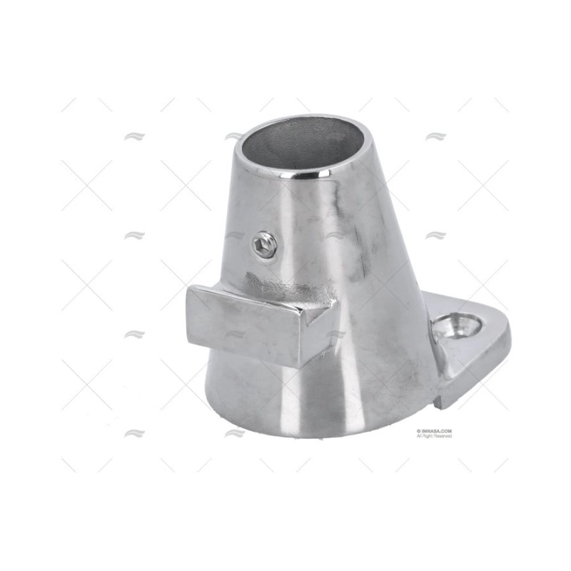 BASE CANDELERO INOX 25MM