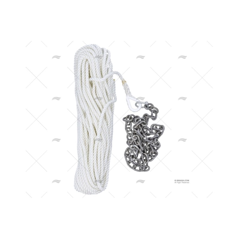 CABO FONDEO C/CADENA 30M X 8MM
