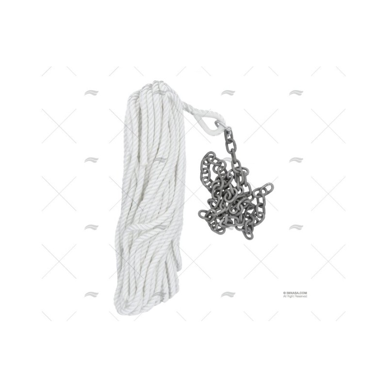 CABO FONDEO C/CADENA 30M X10MM