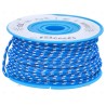 BOBINA POLIEST. AZUL/BLANCA/ROJO 2MM 20M MEYER