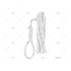 CABO P/DEFENSA BLANCO 12MM 2,3M C/GAZA MEYER