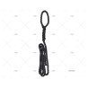 CABO P/DEFENSA NEGRO 10MM 1,5M C/GAZA MEYER
